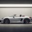 Porsche Boxster GTS d'occasion garée dans un garage moderne
