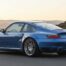 Porsche 996 Turbo occasion, vue trois-quarts arrière